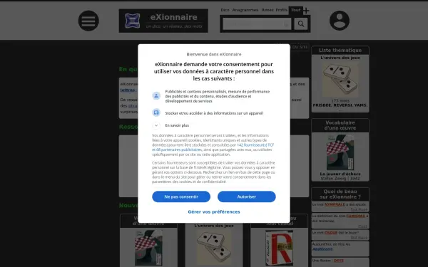 www.exionnaire.com