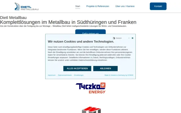 metallbau-dietl.de