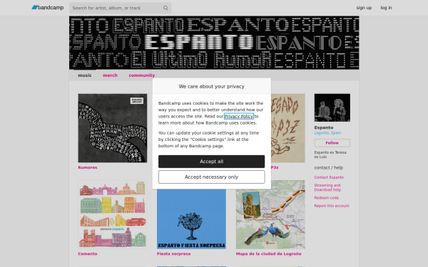 espanto.bandcamp.com
