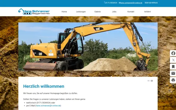 www.baggerbetrieb-schranner.de