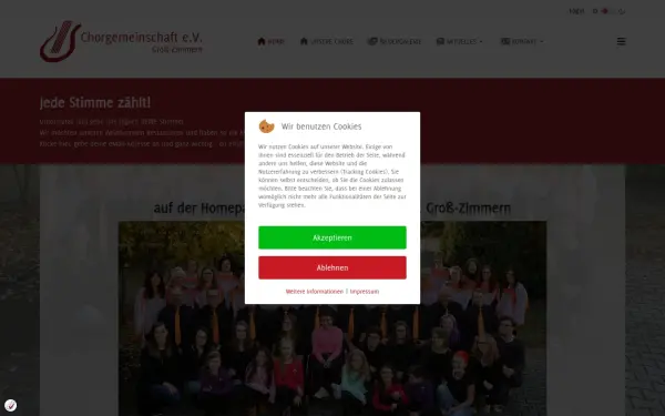 chorgemeinschaft.com