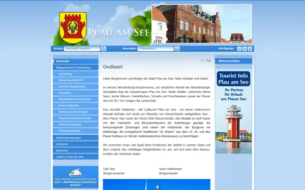 www.stadt-plau-am-see.de