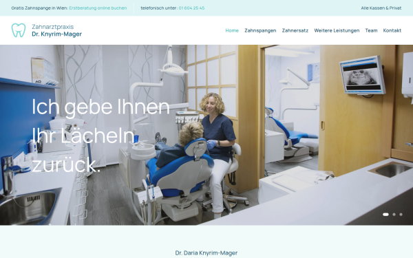 www.meinezahnaerztin.at