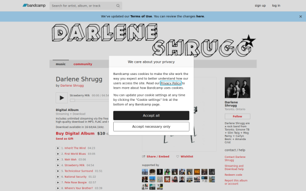 darleneshrugg.bandcamp.com