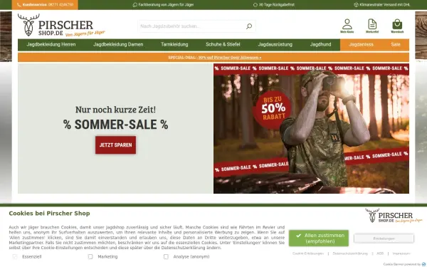 www.pirschershop.de