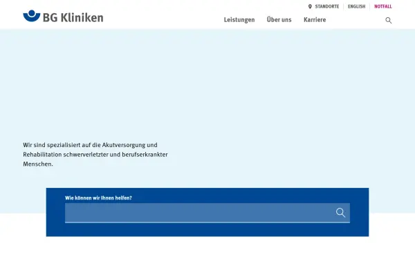 www.bg-kliniken.de
