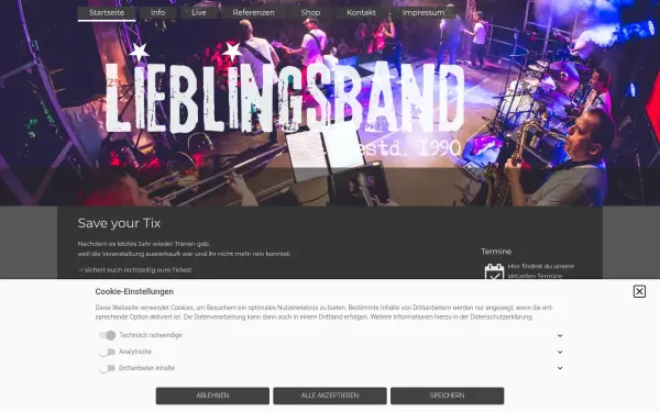 www.lieblingsband.de