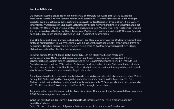 hackerbible.de
