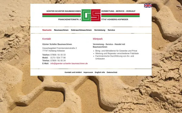 www.guenter-schaefer-baumaschinen.de