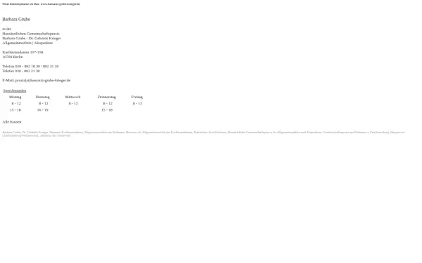 hausarzt-grube-krieger.de