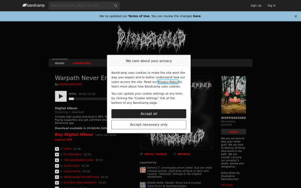 dispossessed.bandcamp.com