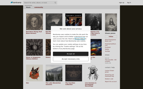 shawnjamessoul.bandcamp.com