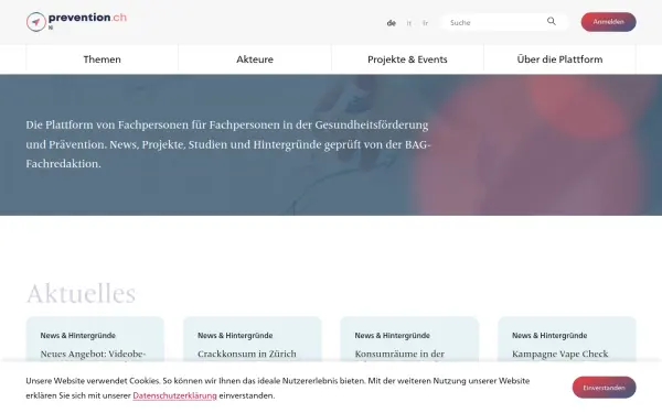 www.prevention.ch