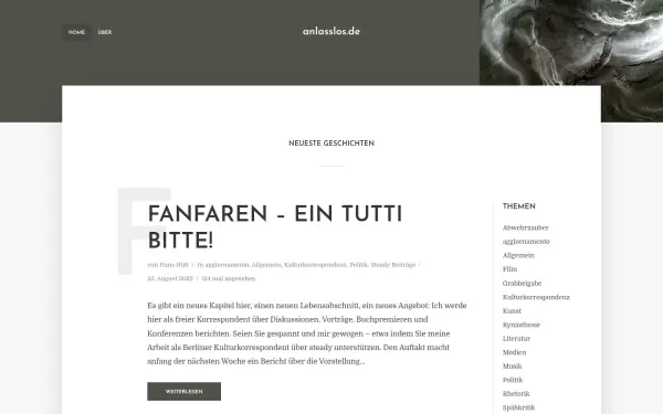 www.anlasslos.de