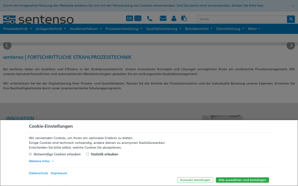 www.sentenso.de
