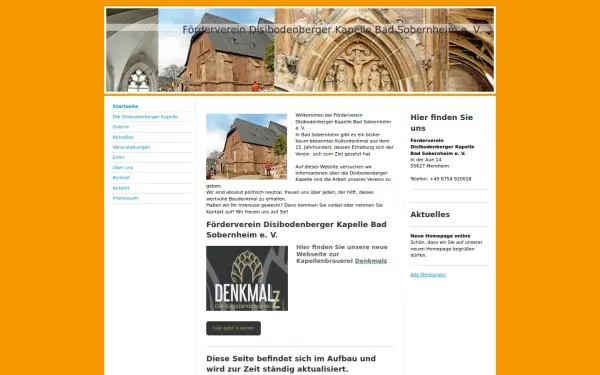 www.disibodenberger-kapelle.de