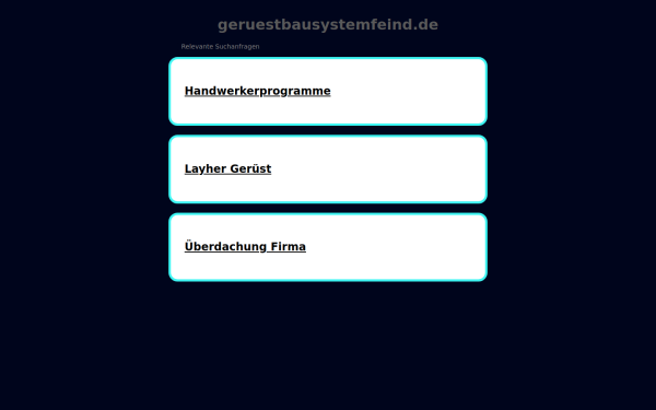 geruestbausystemfeind.de
