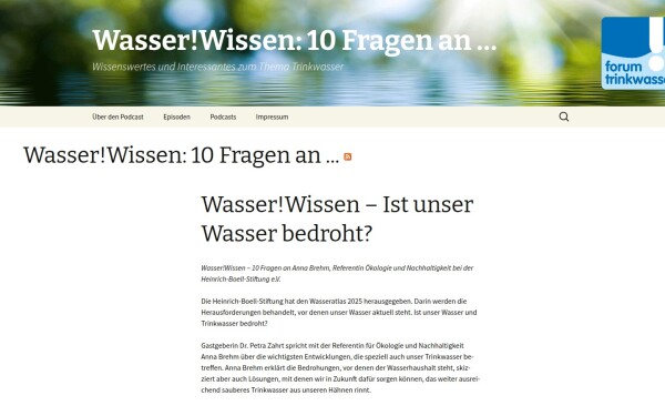 podcast.forum-trinkwasser.de