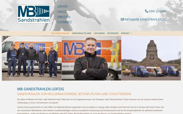 www.mb-sandstrahlen.de