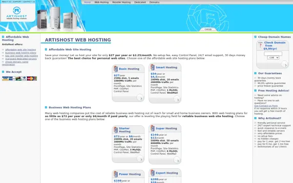 artishost.com