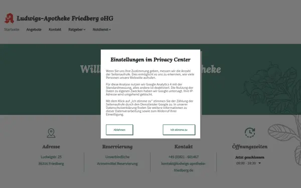 www.ludwigs-apotheke-friedberg-app.de