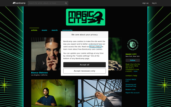magiccity.bandcamp.com