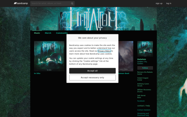 hatalom.bandcamp.com