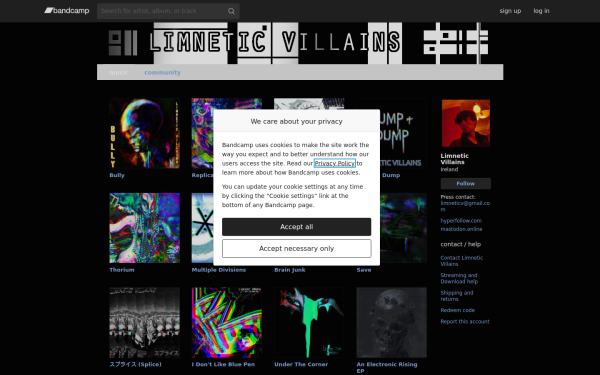 limneticvillains.bandcamp.com