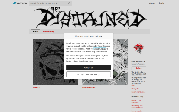 thedistained.bandcamp.com