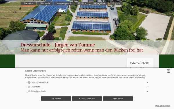 dressurschule-van-damme.com