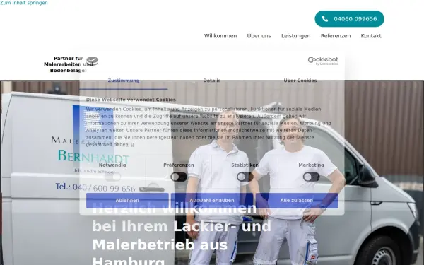 www.malereibetrieb-bernhardt.de