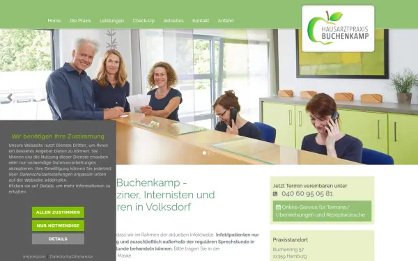 hausarzt-internist-volksdorf.de