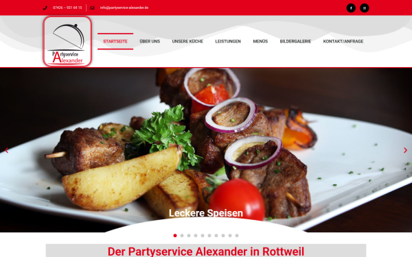 partyservicealexander.com