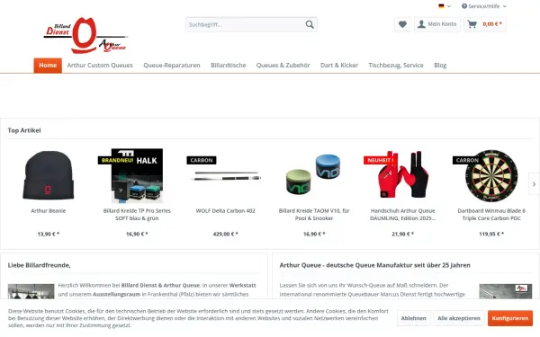 www.billard-dienst.de