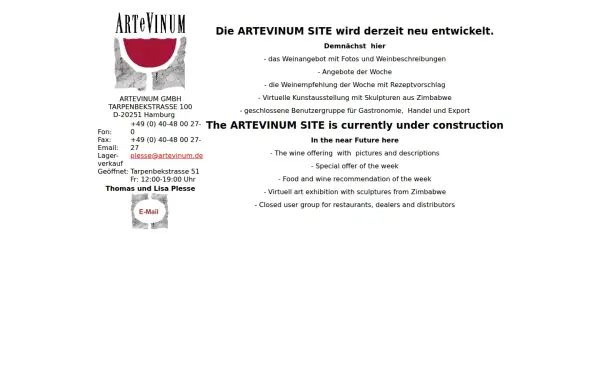 artevinum.de