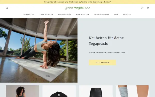 www.greenyogashop.com