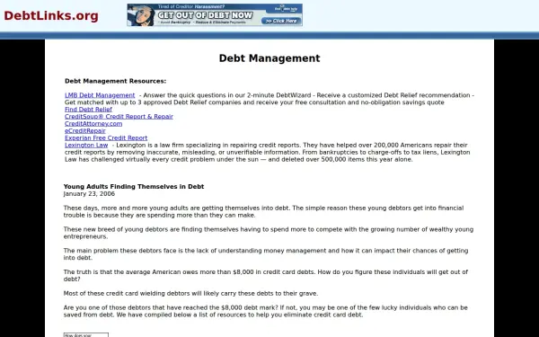 www.debtlinks.org