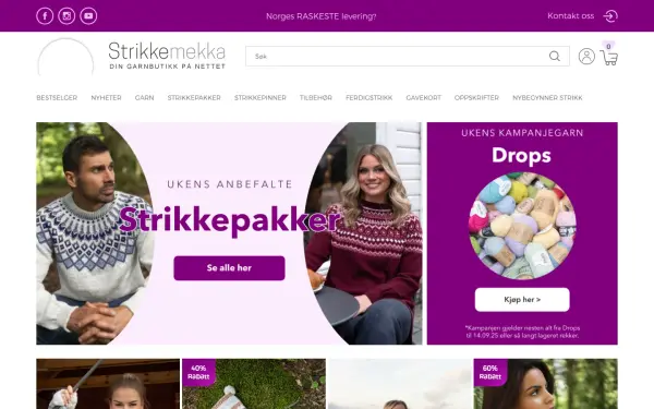 www.strikkemekka.no