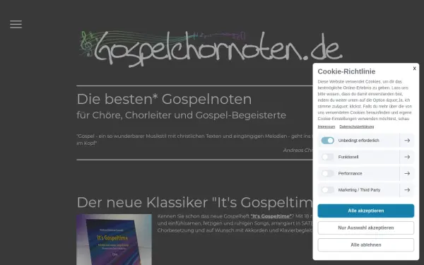 gospelchornoten.jimdofree.com