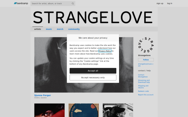 strangelovemusic.bandcamp.com