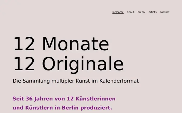 www.12monate12originale.de