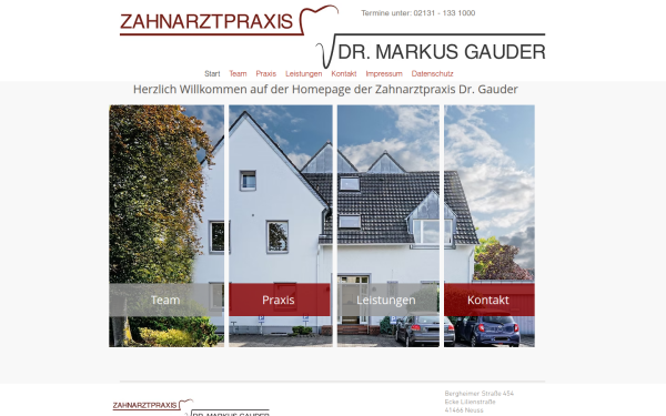 www.zahnarztpraxis-gauder.com