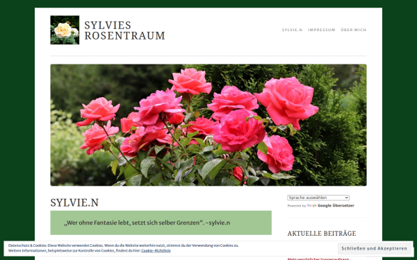 sylviesrosentraum.blog