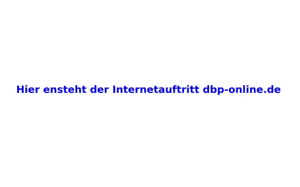 dbp-online.de