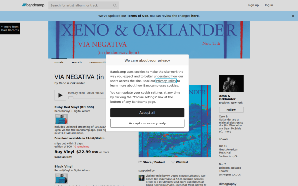 xenoandoaklander.bandcamp.com