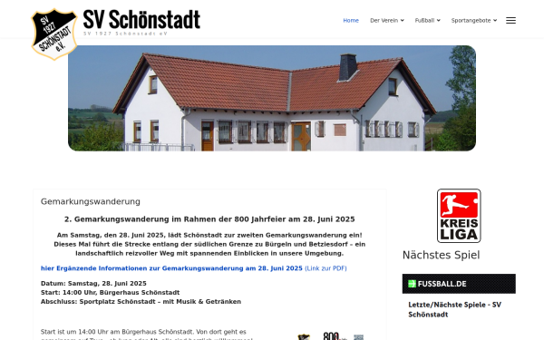 sv1927schoenstadt.de