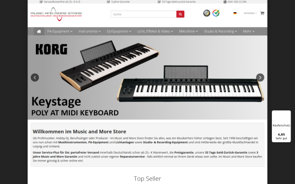 musicandmorestore.de