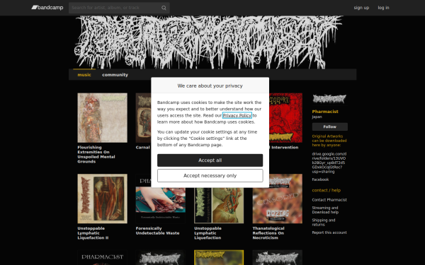 pharmacistgore.bandcamp.com