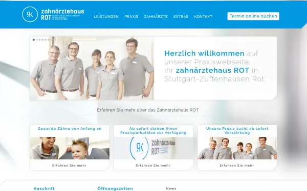 www.zahnaerztehaus-rot.de