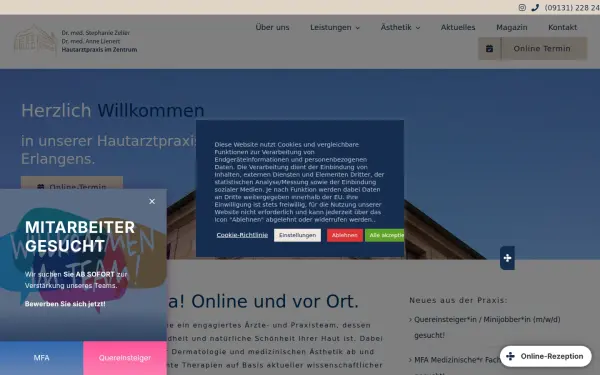 hautarztpraxis-lienert-zeller.de